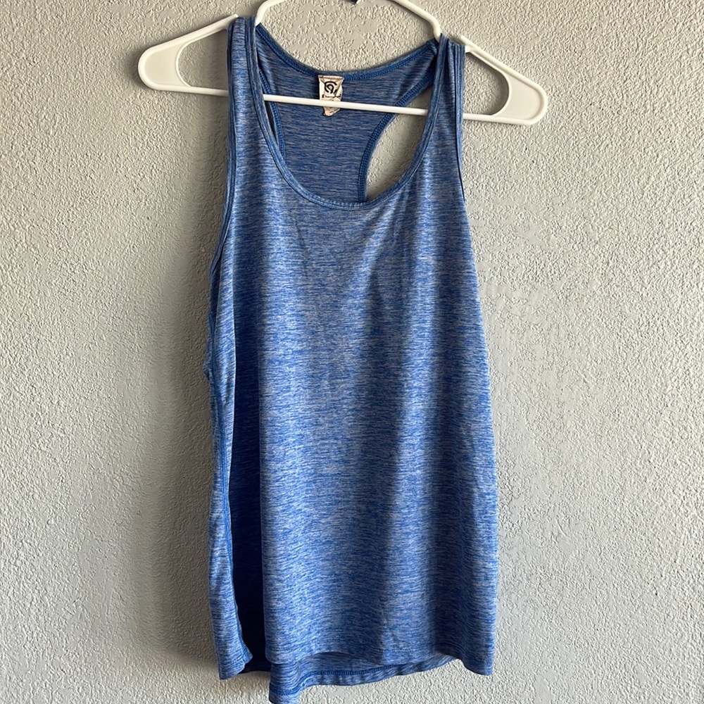Blue Athletic Tank Top